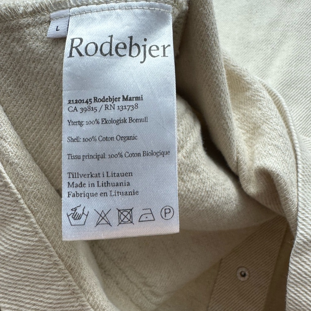 Rodebjer Shacket W/ Crocheted Pocket - Picture 7 of 10